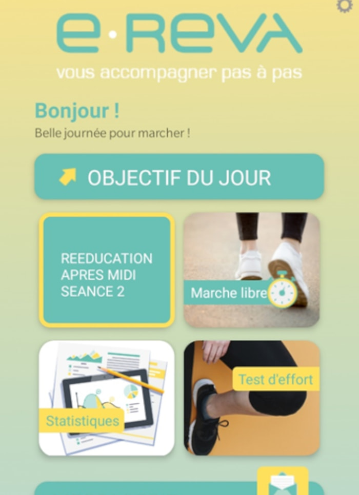 e-Reva - l'application révolutionnaire pour la rééducation vasculaire